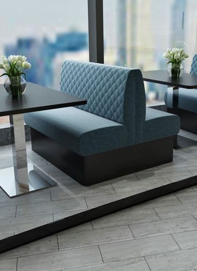 Booth backs and seats